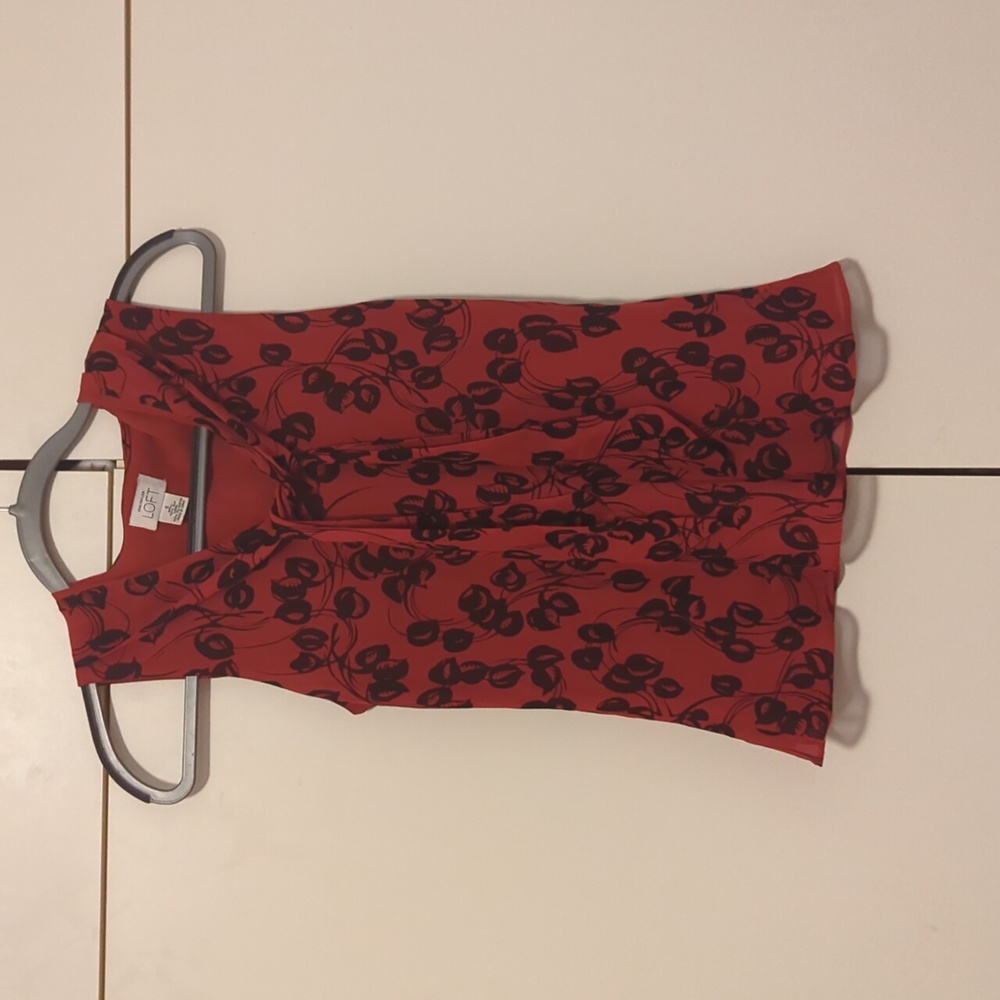 Ann Taylor chiffon blouse ( size 6 )